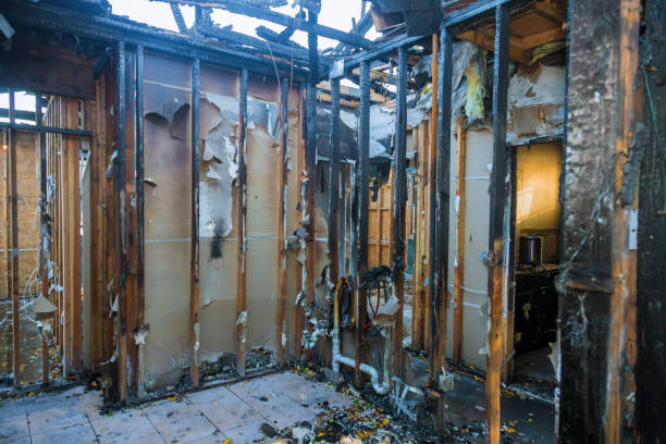 Professional Soot Removal technician working in Clinton, WI